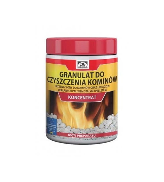 Efektywny środek do czyszczenia kotłów na pellet HANSA - granulat 1kg