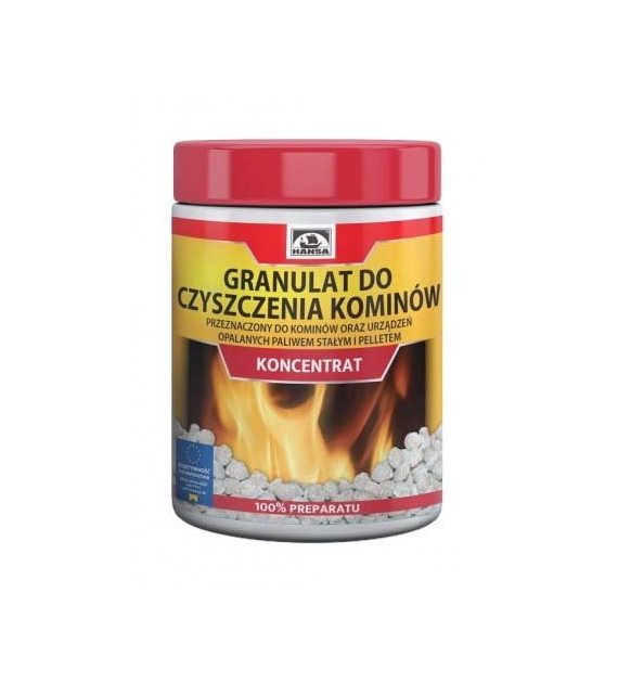 Efektywny środek do czyszczenia kotłów na pellet HANSA - granulat 1kg