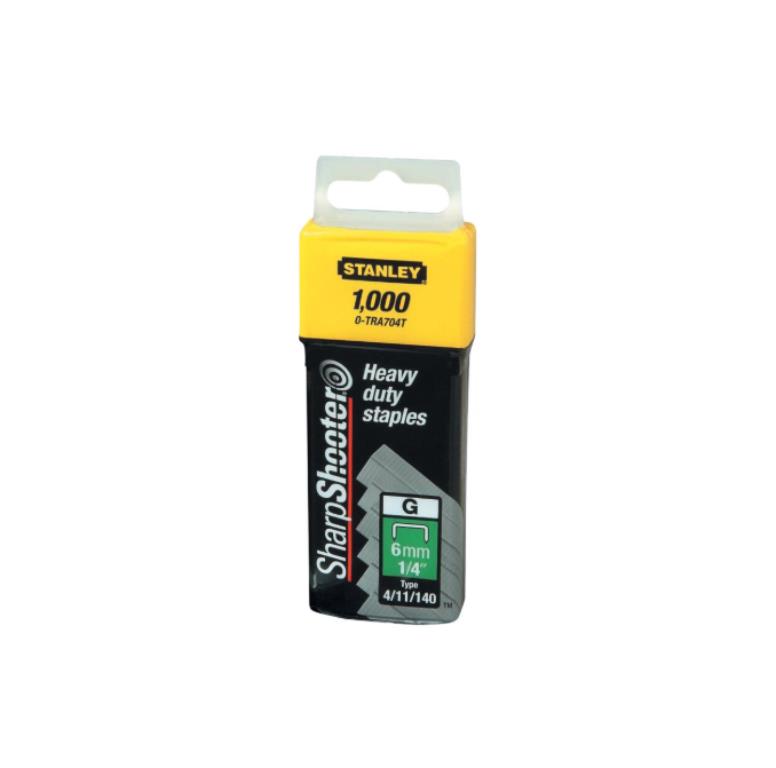 STANLEY Zszywka G 6mm/1/4  HD 1000szt Typ G 4/11/140