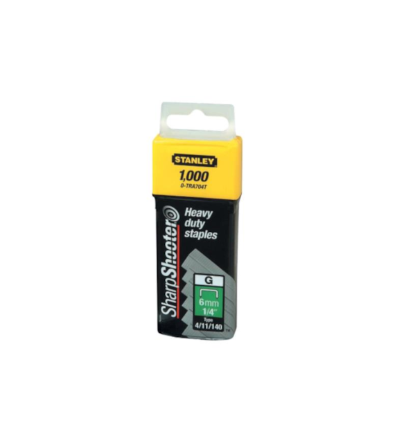 STANLEY Zszywka G 8mm/5/16  HD 1000szt Typ G 4/11/140
