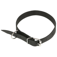 Obroża taśma 2,5x 65cm czarna