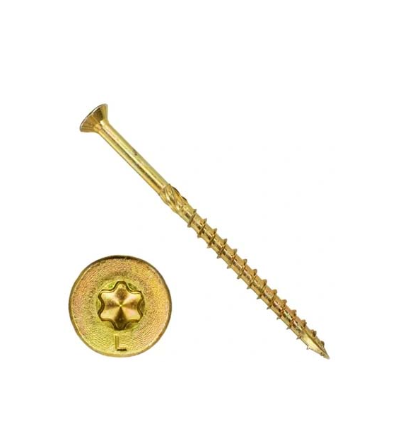 Wkręt ciesielski z łbem stożkowym TORX 3x30