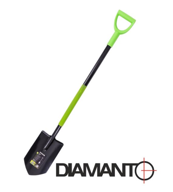 Łopata metalowa szpadel (ostry) DIAMANTO