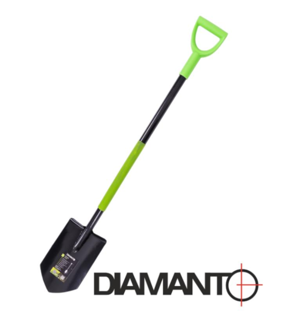 Łopata metalowa szpadel (ostry) DIAMANTO