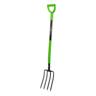 Widły do kopania 4 - zębne trzon metalowy DIAMANTO