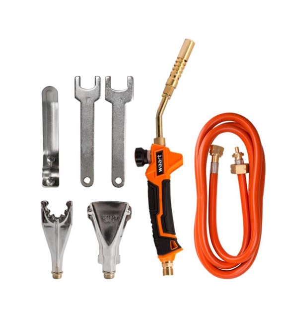 WAART Palnik do lutowania miedzi dysze 17 - 40 mm - wąż 2 m