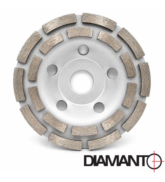 Tarcza diament do szlifowania 125mm DUBLE DIAMANTO