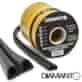 Uszczelka PROFIL  D  9x7,4mm czarna 100m DIAMANTO