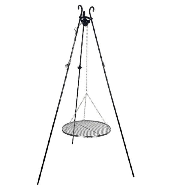 Grill Trójnóg 180/60 cm z rusztem (bez paleniska)