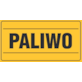Tablica informacyjna 12x22cm PALIWO