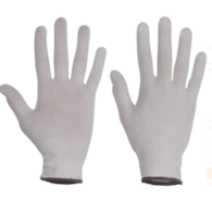 Rękawice robocze gumowe białe BRITA rozm. 8