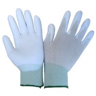 Rękawice robocze gumowe białe BRITA/PoliWhite rozm. 9