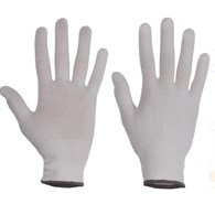 Rękawice robocze gumowe białe BRITA rozm. 11
