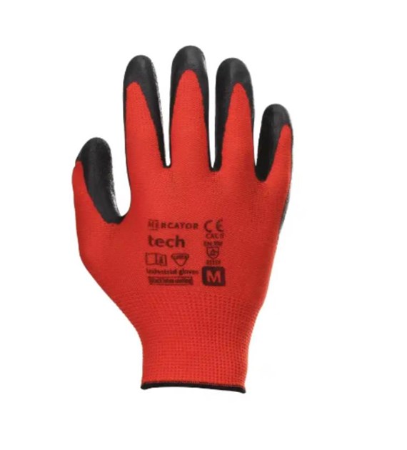 Rękawice robocze gumowe DRAGON rozm. 10 (XL) (cienkie)