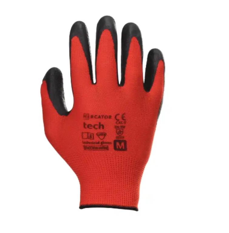 Rękawice robocze gumowe DRAGON rozm. 10 (XL) (cienkie)