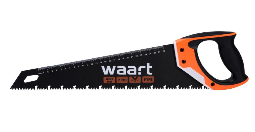 WAART Piła płatnica 450 mm, 7 TPI, PTFE, pokrowiec materiałowy