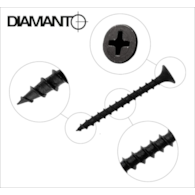 Wkręt P/G konfekcja średnia DREWNO 3,5x45mm, 500 szt