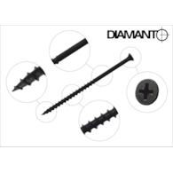 Wkręt P/G konfekcja średnia DREWNO 4,8x100mm, 100 szt