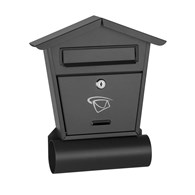 Skrzynka na listy domek mał.z tubą