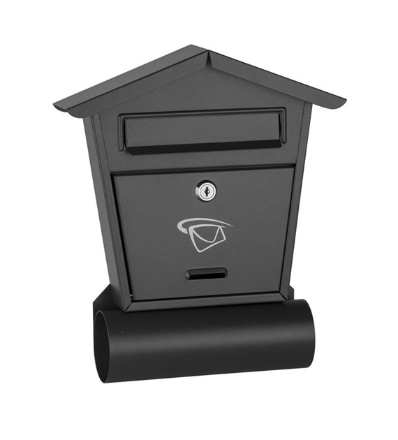 Skrzynka na listy domek mał.z tubą