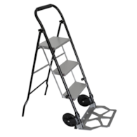 Składany wózek transportowy z drabinką DIAMANTO