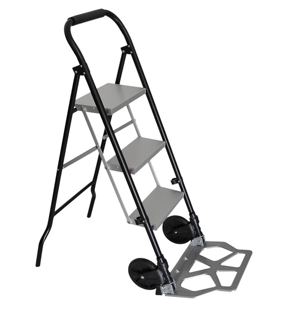 Składany wózek transportowy z drabinką DIAMANTO
