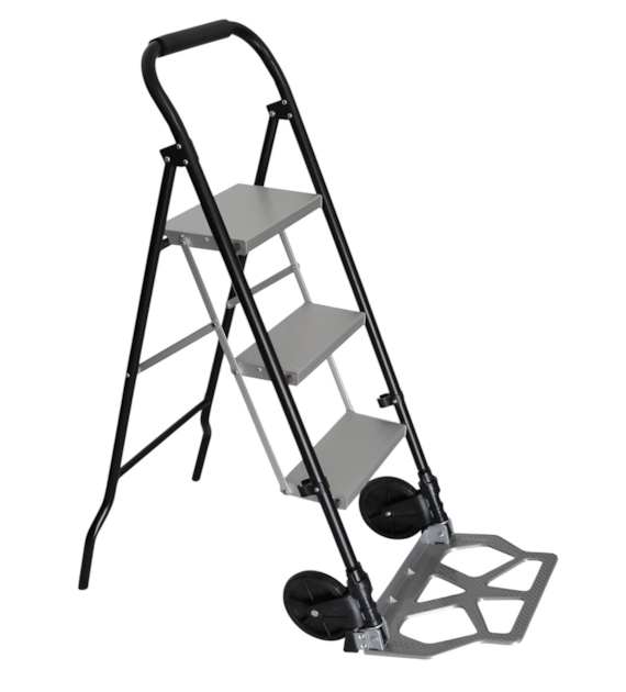 Składany wózek transportowy z drabinką DIAMANTO