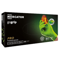 Rękawice GOGRIP-GREEN nitrylowe bezpudrowe rozm. L, 50szt