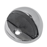 Odbój drzwiowy półkulisty przykręcany CHROM