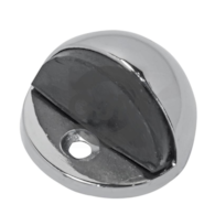 Odbój drzwiowy półkulisty przykręcany CHROM