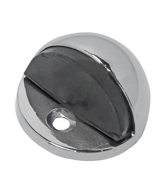 Odbój drzwiowy półkulisty przykręcany CHROM