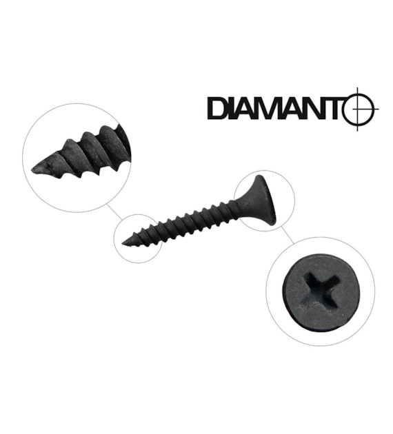 Wkręt P/G konfekcja średnia METAL 3,5x45mm, 500 szt