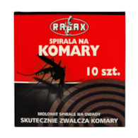 Spirale na komary 10 szt RAPAX
