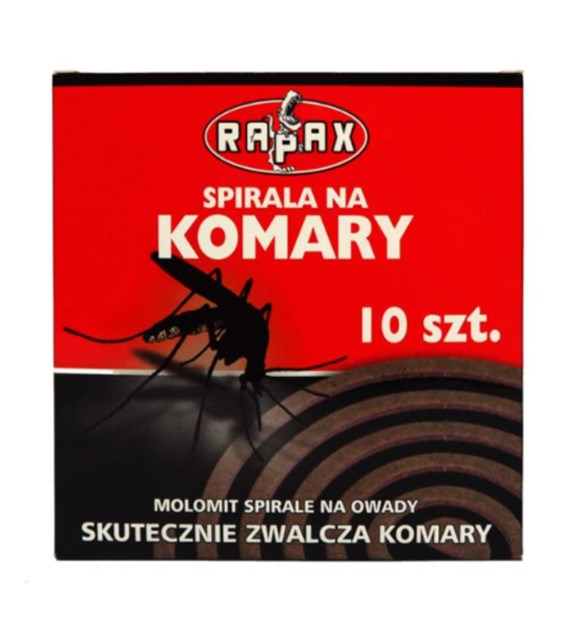 Spirale na komary 10 szt RAPAX