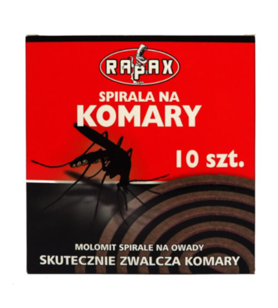 Spirale na komary 10 szt RAPAX