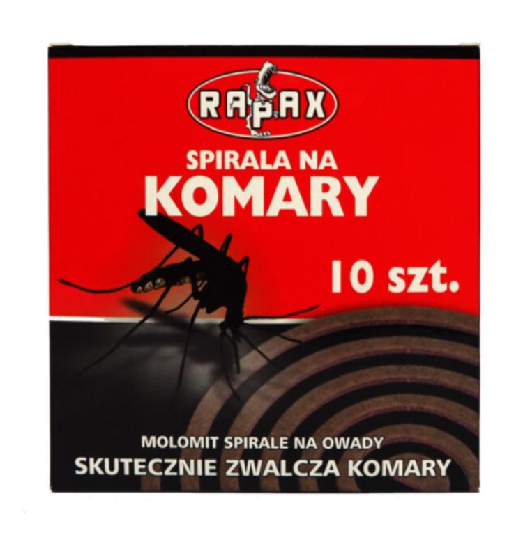 Spirale na komary 10 szt RAPAX