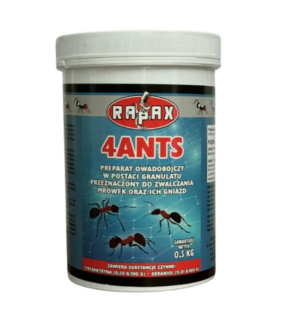 Trutka - proszek na MRÓWKI 4Ants 500g RAPAX