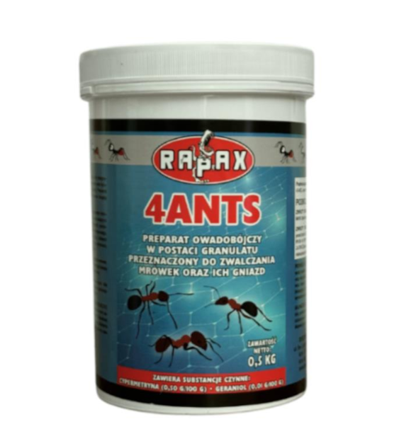 Trutka - proszek na MRÓWKI 4Ants 500g RAPAX