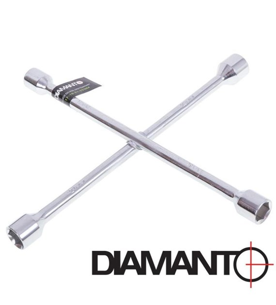 Klucz do kół krzyżakowy 17-19-21-23 DIAMANTO