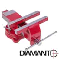 Imadło ślusarskie obrotowe 100 mm DIAMANTO