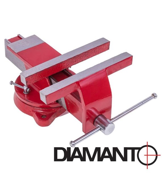 Imadło ślusarskie obrotowe 125 mm DIAMANTO