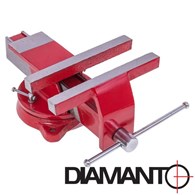 Imadło ślusarskie obrotowe  200 mm DIAMANTO