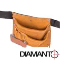 Pas monterski skórzany 5 kieszeni DIAMANTO