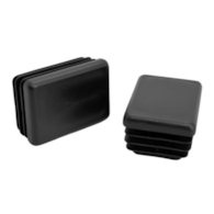 Zaślepka wewnętrzna 40x27mm czarna