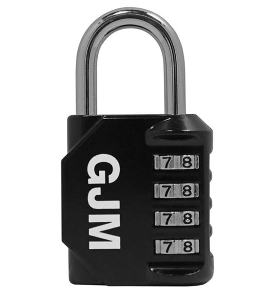 Kłódka GJM szyfrowa Z-43/4k czarna BLISTER