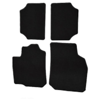 Komplet uniwersalnych dywaników samochodowych 4 szt obszywany