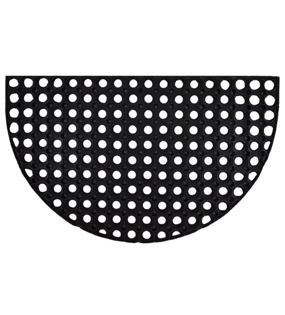 Wycieraczka GUMMY półokrągła 45x75cm 22mm