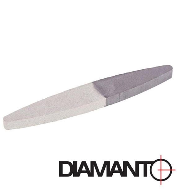 Osełka do kos owalna dwustronna 230mm DIAMANTO