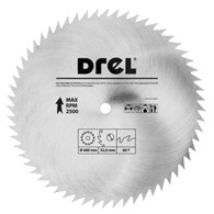 Piła tarczowa DREL CV do drewna 600 x 32 mm 60T