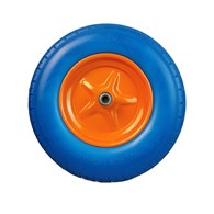 Kółko do taczek piankowe - niebieskie DIAMANTO